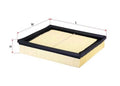 FA-61530 A-61530 AIR FILTER / 16546-4JM1A/ WA5377