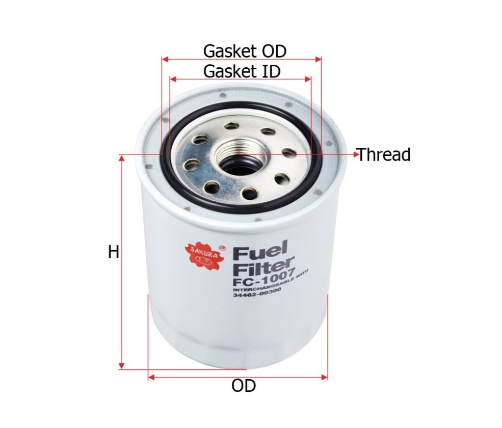 FC-1007 FUEL FILTER 1032901 / BF1110