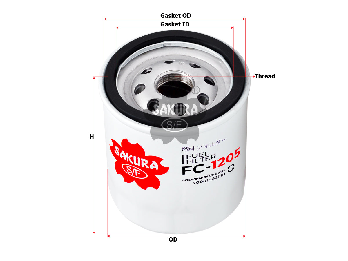 FC-1205 FUEL FILTER 7000043081/P550127